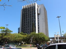 Foto do prédio sede do Tribunal de Justiça de Santa Catarina