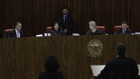 ministros na bancada do tse