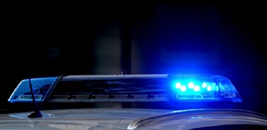 Colegiado Superior de Segurança Pública de Santa Catarina divulga índices de criminalidade close em giroflex azul de viatura