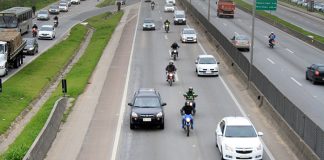 Cinco trechos do acostamento da BR 101 em São José serão liberados para circulação das 6h às 23h - Foto: Albano Aquino/CSC