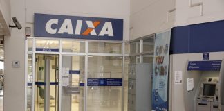 fachada de agência da caixa economica