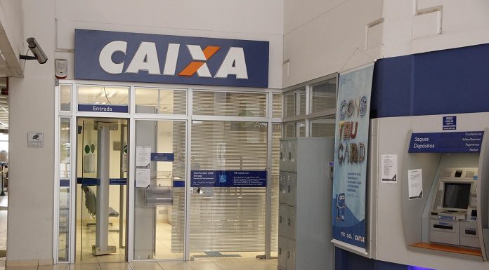 fachada de agência da caixa economica