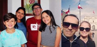 Os brasileiros mortos no Chile: (esq. para dir.): Felipe, Débora, Fabiano, Caroline e o casal Jonathas e Adriane - Fotos: Arquivos Pessoais/Reprodução/CSC