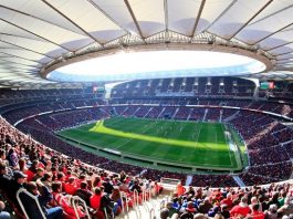 Final entre Tottenham e Liverpool será no estádio do Atlético de Madrid - Foto: Wanda Metropolitano/Divulgaçõa/CSC