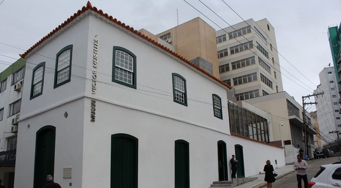 Museu Victor Meirelles, no centro de Floripa, Local foi reformado pelo Iphan ao custo de R$ 4,8 milhões - Foto: Iphan/Divulgação