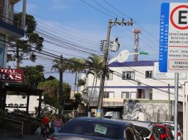 Zona azul começa a valer a partir da próxima segunda (24) em Biguaçu estacionamento rotativo zona azul de biguaçu - foto martha ruff pmb