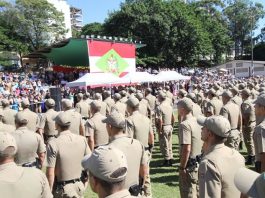 Aberto concurso da Polícia Militar para mil novos soldados concurso da policia militar de santa catarina pmsc para mil soldados - foto pmsc