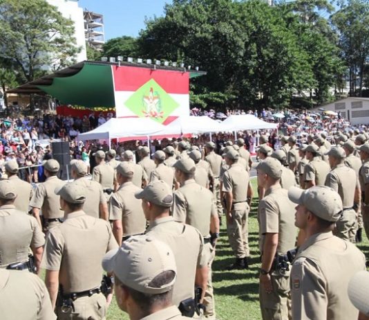 Aberto concurso da Polícia Militar para mil novos soldados concurso da policia militar de santa catarina pmsc para mil soldados - foto pmsc