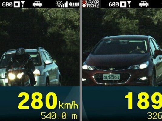flagrantes de excesso de velocidade - fotos prf