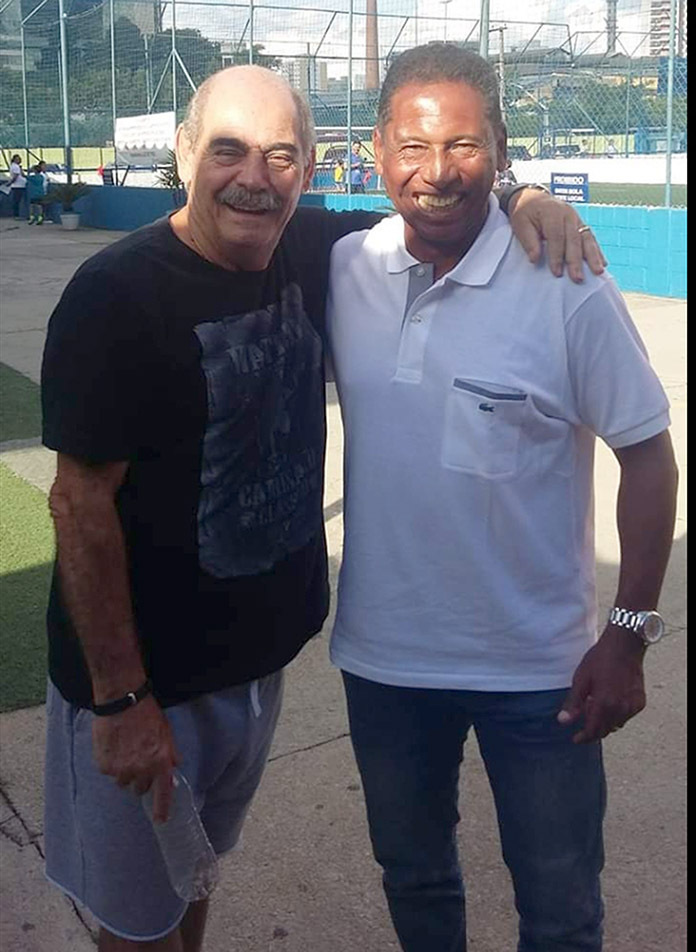 Rivelino e Sérgio Ramirez