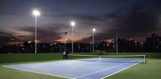 quadra de tenis beira mar de sao jose