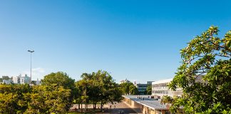 ufsc vestibular processo seletivo universidade vagas cursos - foto do câmpus da trindade