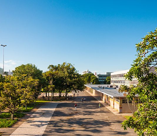 ufsc vestibular processo seletivo universidade vagas cursos - foto do câmpus da trindade