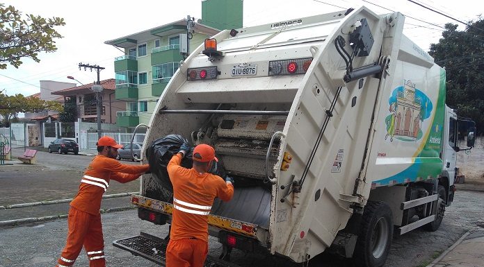 coleta de lixo em sao jose caminhão proactiva ambiental