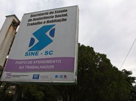 postos do sine sc vagas de emprego