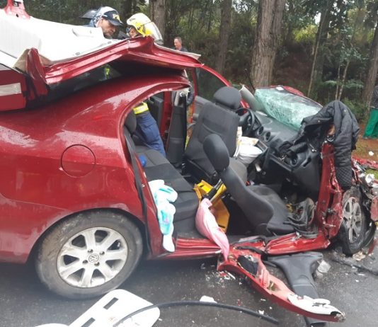 acidente com cinco mortes em rancho queimado