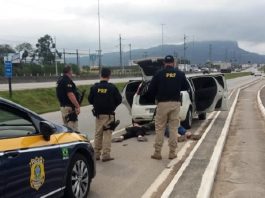 assaltantes da agencia dos correios em jaguaruna presos em palhoca