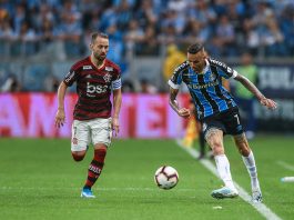 Grêmio e flamengo empataram em 1X 1