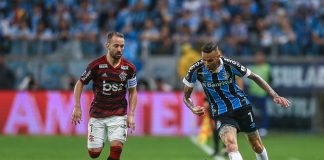 Grêmio e flamengo empataram em 1X 1