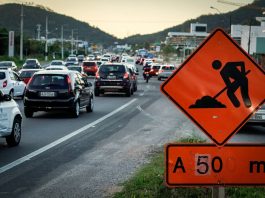 SC-401 ganhará novas faixas e marginais para aumentar capacidade interdição sc-401 adiada florianopolis - ricardo wolffenbuttel