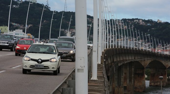 obras de recuperação das pontes colombo salles e pedro ivo florianpolis - julio cavalheiro