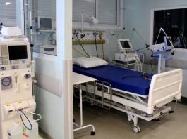 uti equipadas com respiradores mecânicos