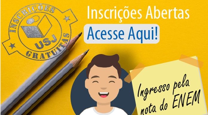 Cartaz do vestibular USJ