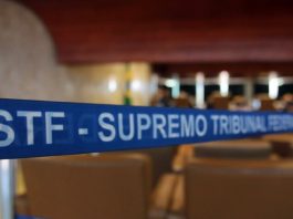 faixa de guarda do corpo escrita stf - supremo tribunal federal