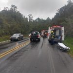 Helicóptero Arcanjo-01 atende acidente com feridos em Rancho Queimado