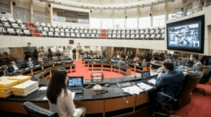 Sessão de instalação do tribunal