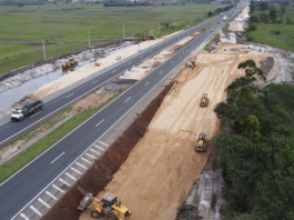 Obras da CCR ViaCosteira avançam na BR 101