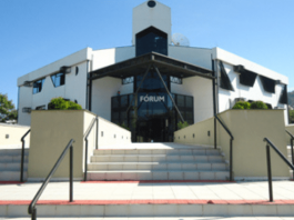 Prédio Fórum em Florianópolis