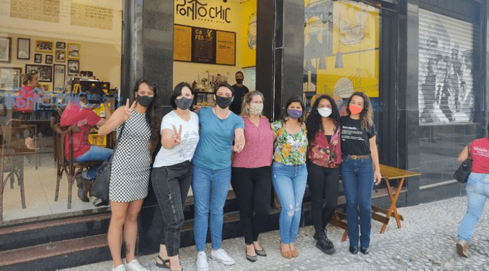 Vereadoras da bancada feminina de Florianópolis