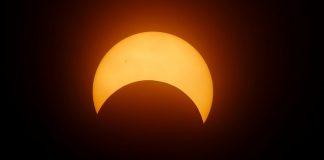 eclipse parcial do sol