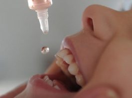 campanha de vacinação contra poliomielite