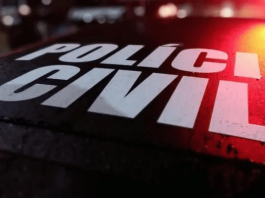 mulher arremessada em Biguaçu