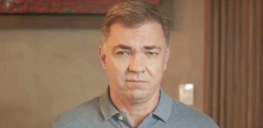 gean loureiro em close no vídeo em que se explica contra acusação [caso de estupro do prefeito]