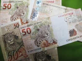 250 reais em notas de 50 - novo auxílio emergencial