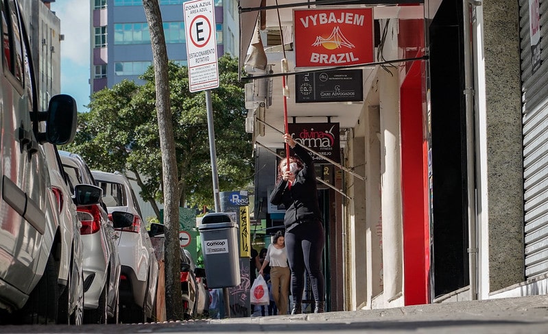 comércio do centro de florianópolis fechado - entidades são contra lockdown