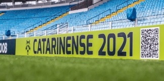 Jogos adiados: Placa Catarinense 2021 na Ressacada, em Florianópolis