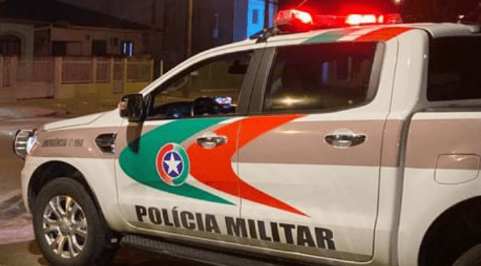 Índices de criminalidade tem queda em SC: caminhonete da Polícia Militar