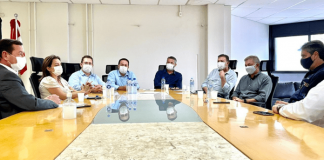 Centro Integrado de Ações Contra a Covid-19: prefeitos da Grande Florianópolis reunidos com secretários