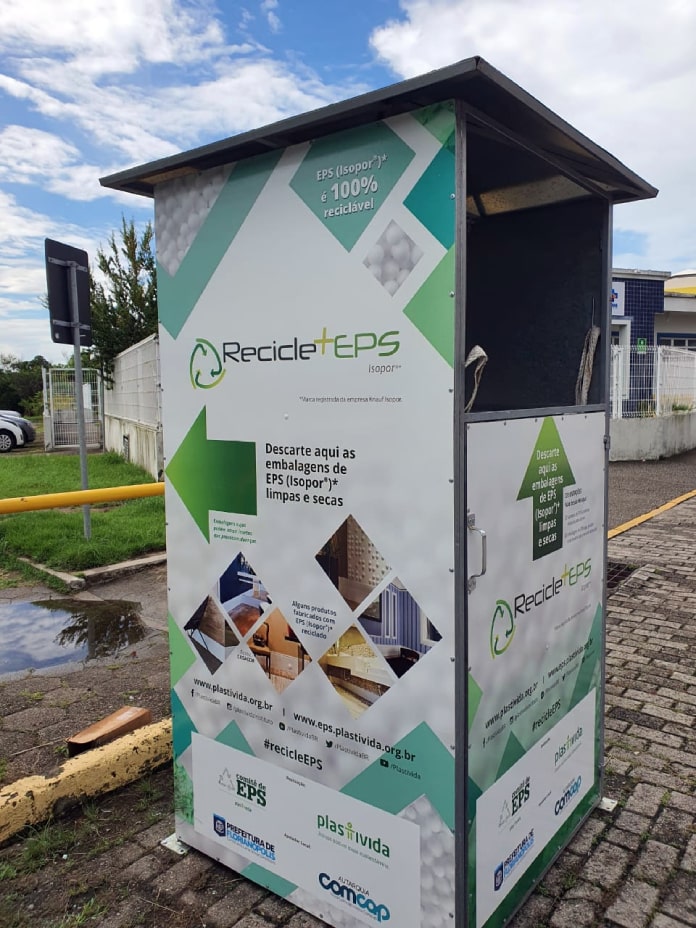 ponto de entrega de eps - ipa lança projeto para engajar população em reciclagem de isopor