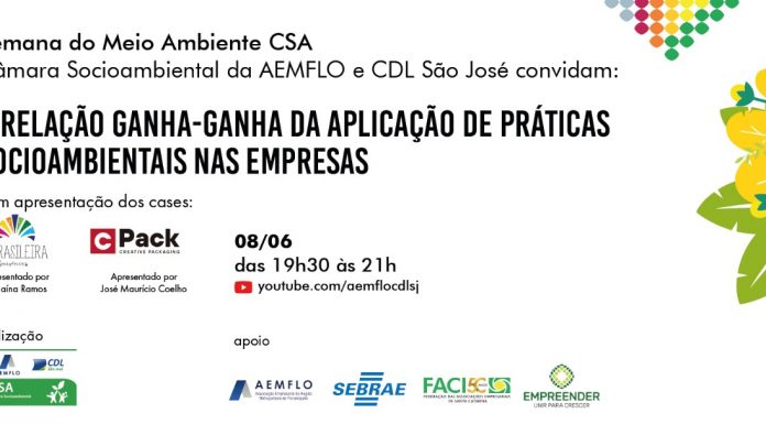 Empresas da Grande Florianópolis apresentam práticas socioambientais em evento on-line