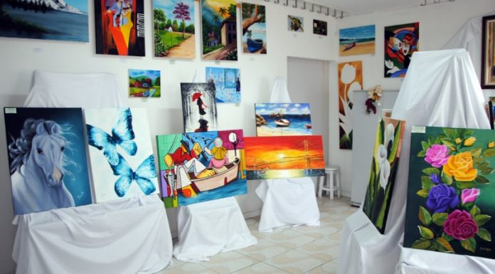 A pintura em tela nas escolas profissionais de São José
