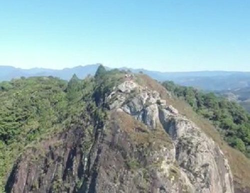 Morro da Pedra Branca, em São José - CBM/Reprodução/CSC