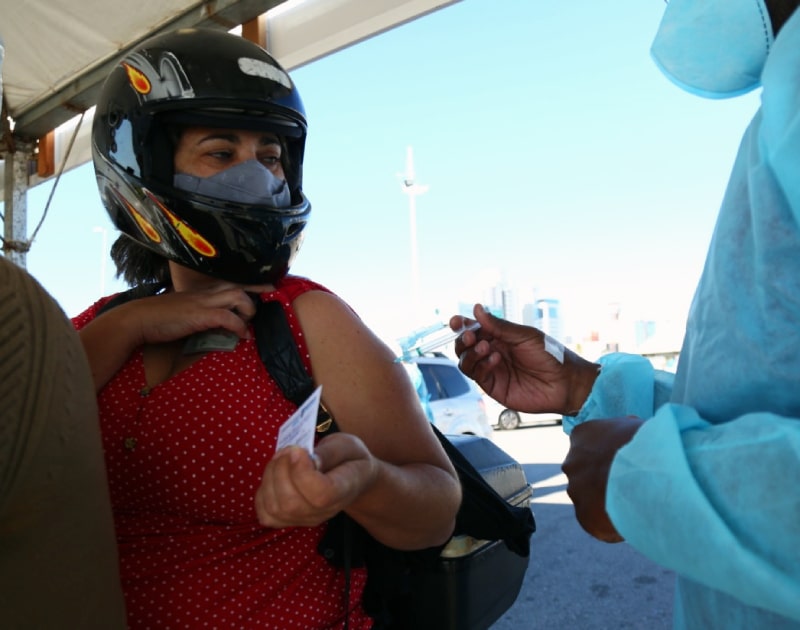 Palhoça e Florianópolis continuam vacinação no feriado de Corpus Christi