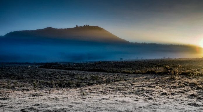 previsão do tempo (clima para amanhã) é de declínio acentuado de temperatura com chance de neve em santa catarina