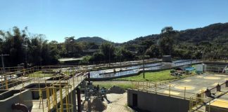 Casan promete mais um nível de tratamento na estação da Lagoa da Conceição - foto geral da estação de tratamento