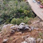 Serra do Rio do Rastro será fechada durante três dias - vista superior da rodovia